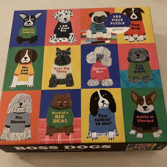 Boss Dogs 500 Piece Puzzle